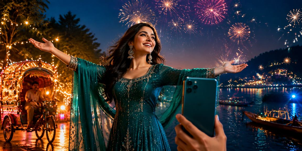 ঢাকায় ঈদ উৎসবে মোবাইলে বেটিং ও পেমেন্ট করছেন একজন ব্যবহারকারী